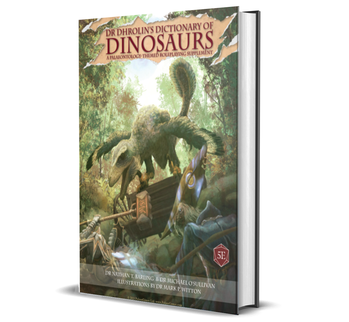 Dr Dhrolin's Dictionary of Dinosaurs - Physical Book (D&D)
