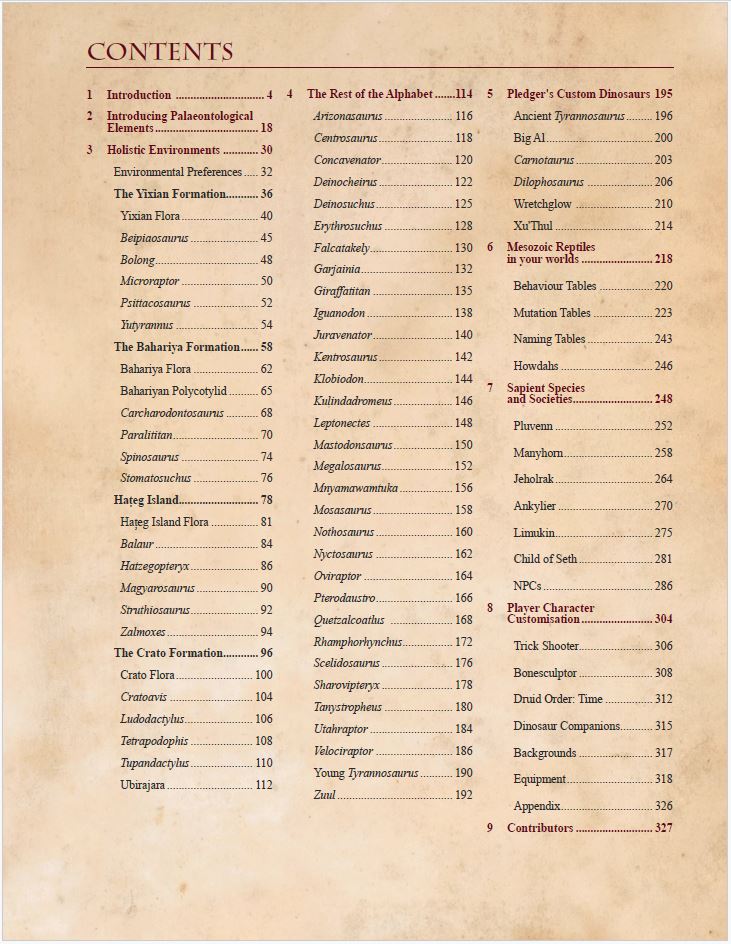 Dr Dhrolin's Dictionary of Dinosaurs - Physical Book (Pathfinder)