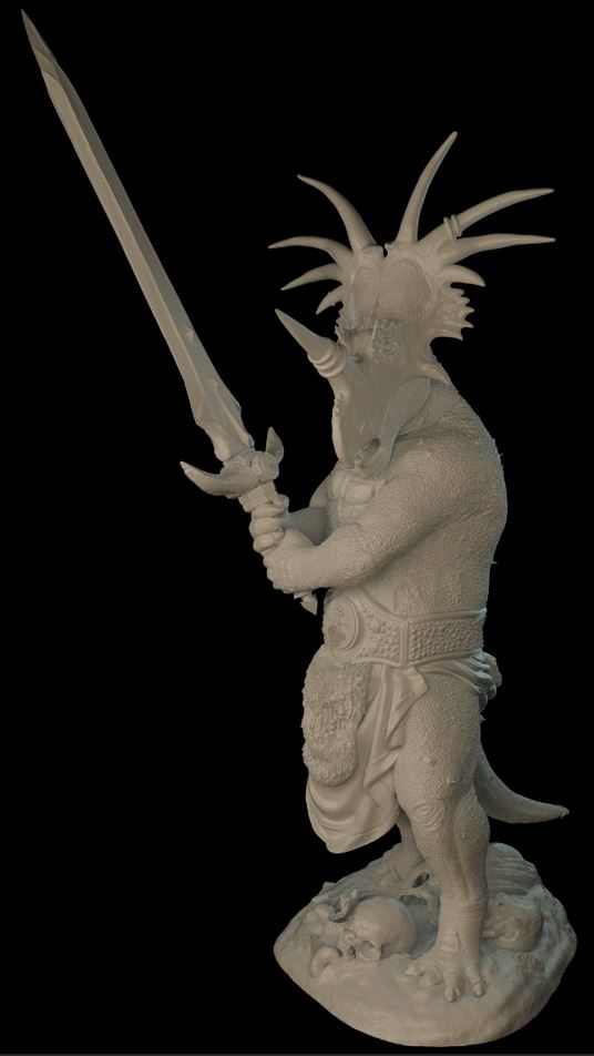 Manyhorn 3D Model