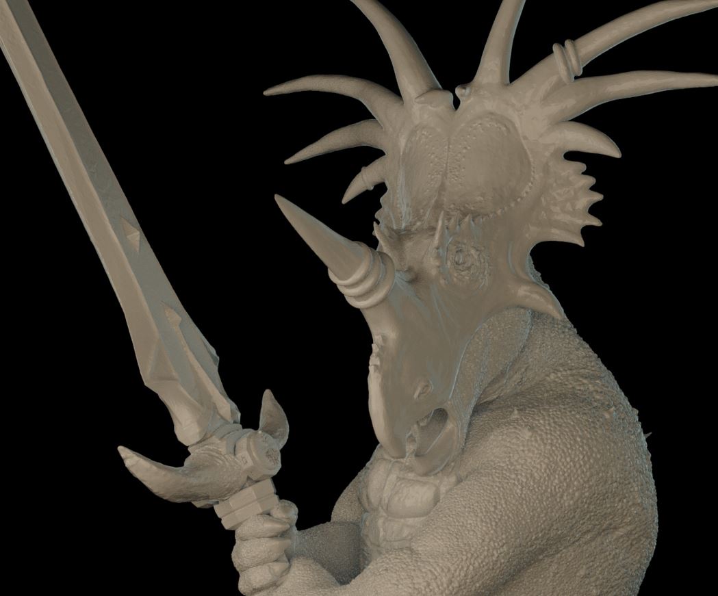 Manyhorn 3D Model