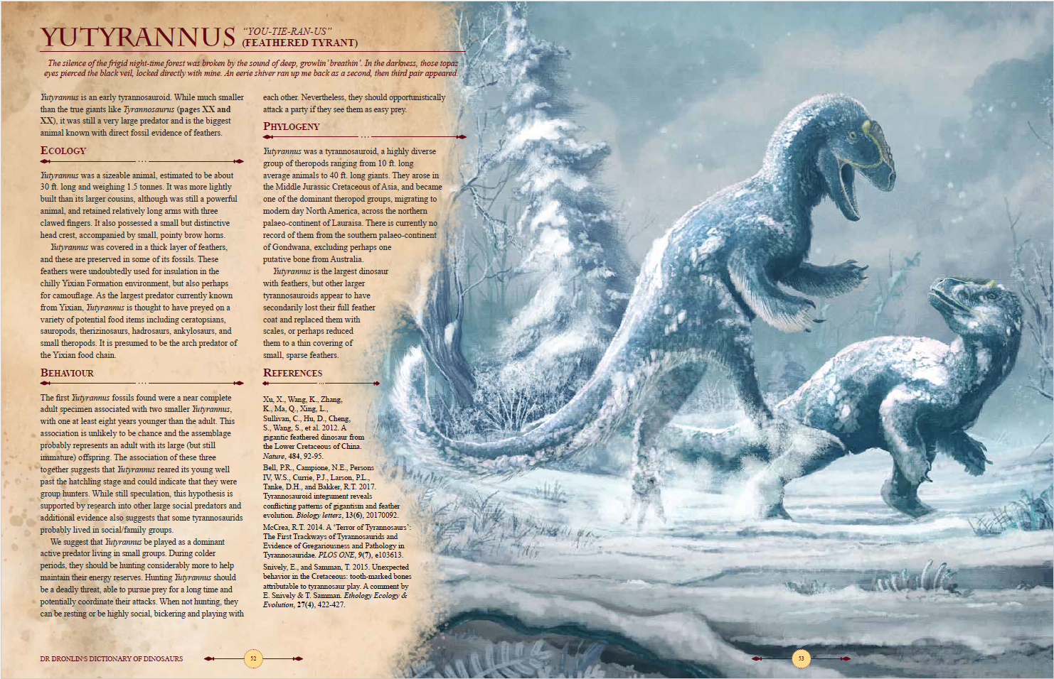 Dr Dhrolin's Dictionary of Dinosaurs - Physical Book (D&D)