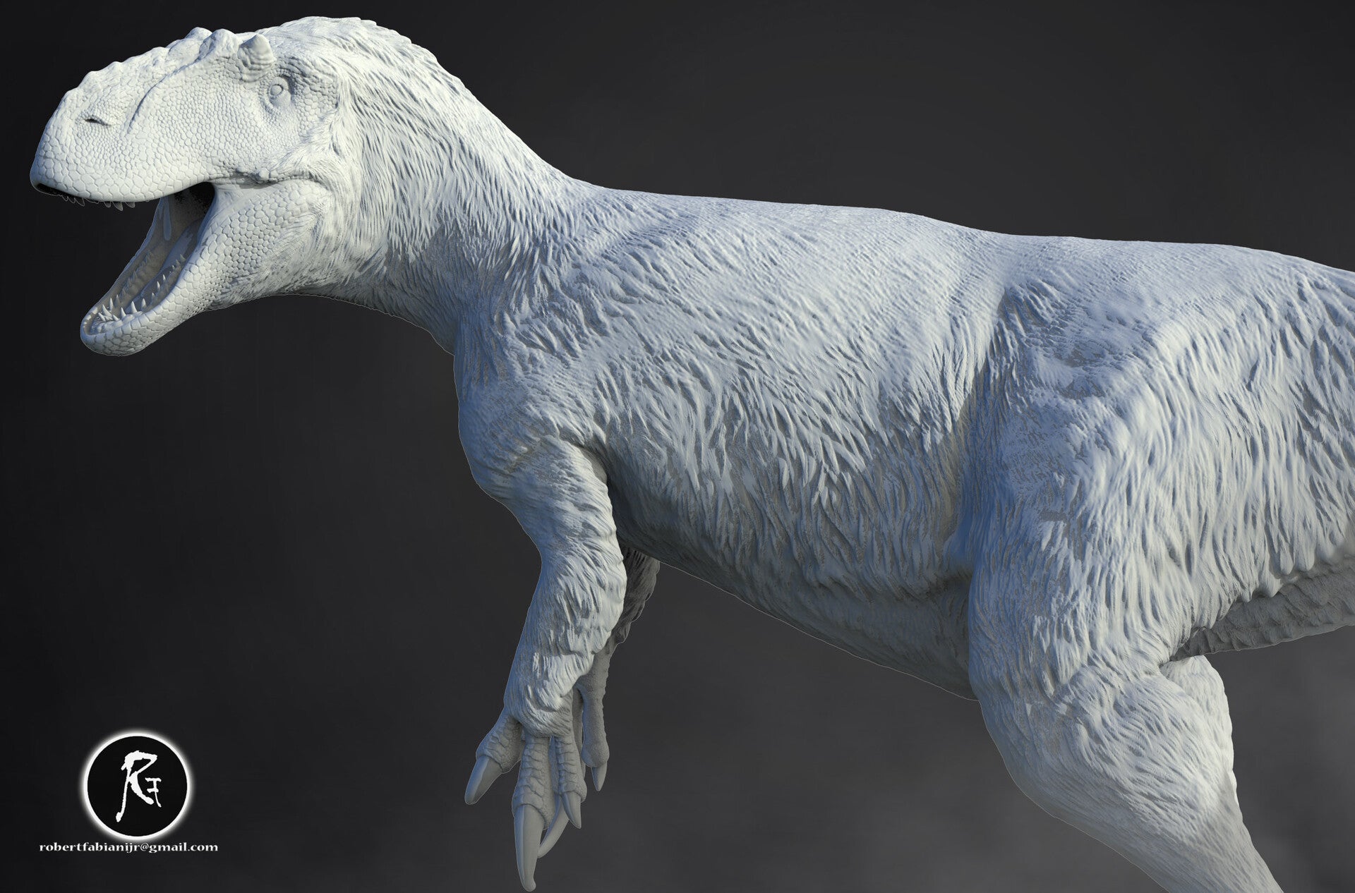 Yutyrannus 3D Digital Models