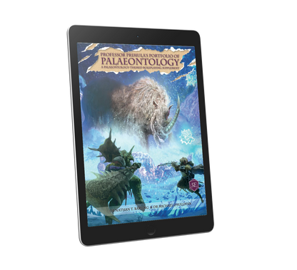 Professor Primula's Portfolio of Palaeontology - Digital Download PDF (D&D)
