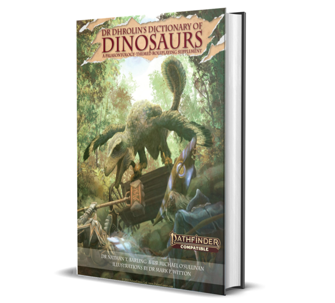 Dr Dhrolin's Dictionary of Dinosaurs - Physical Book (Pathfinder)