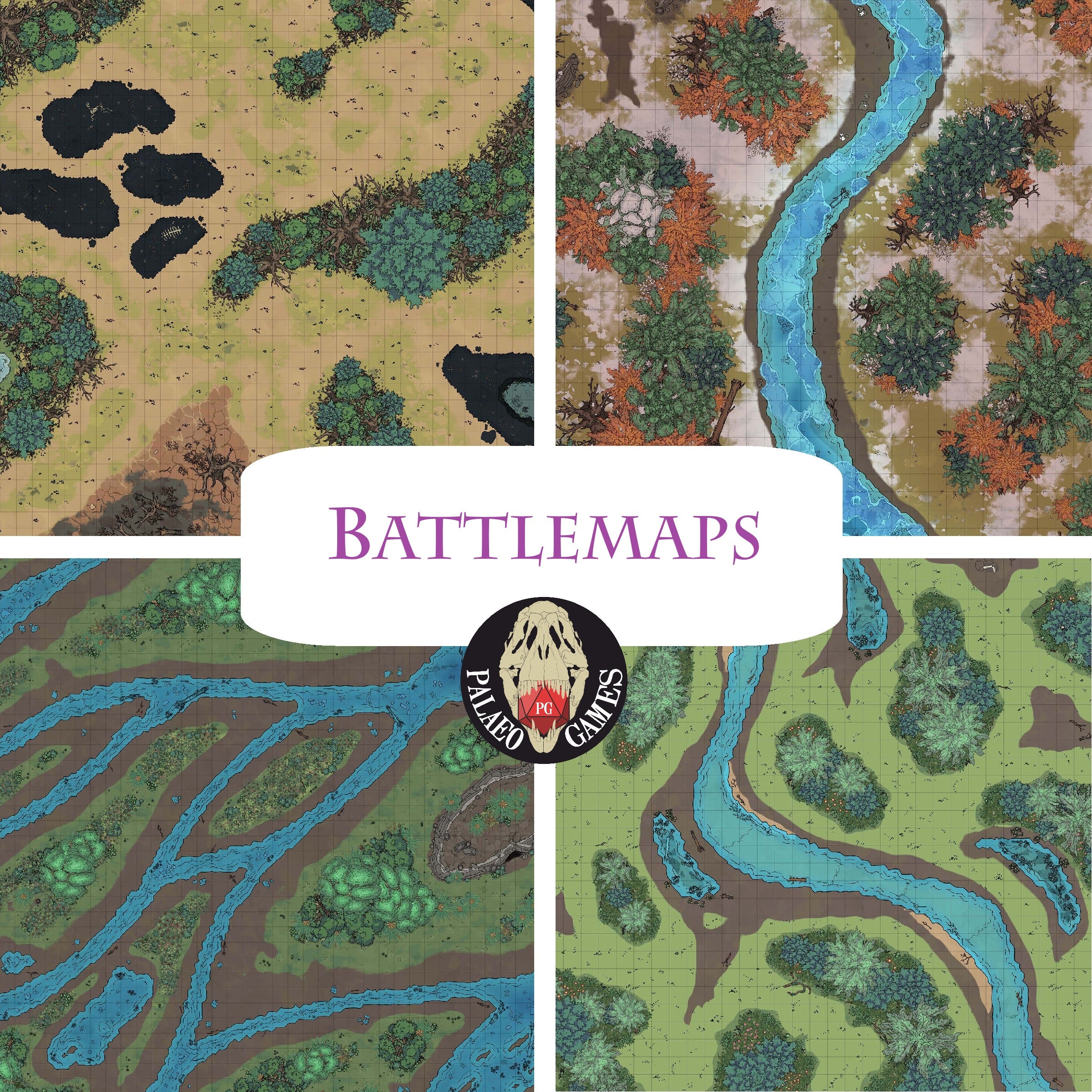 Digital Battlemaps (Professor Primula's Portfolio of Palaeontology)
